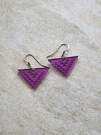 Med Triangle Mirror - Purple