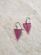Small Triangle Mirror - Pink Style 2