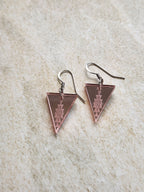 Small Triangle Mirror - Rose Gold Style 2