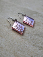 Small Diamond Mirror - Rose Gold