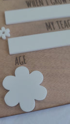 First Day/Last Day of School Board